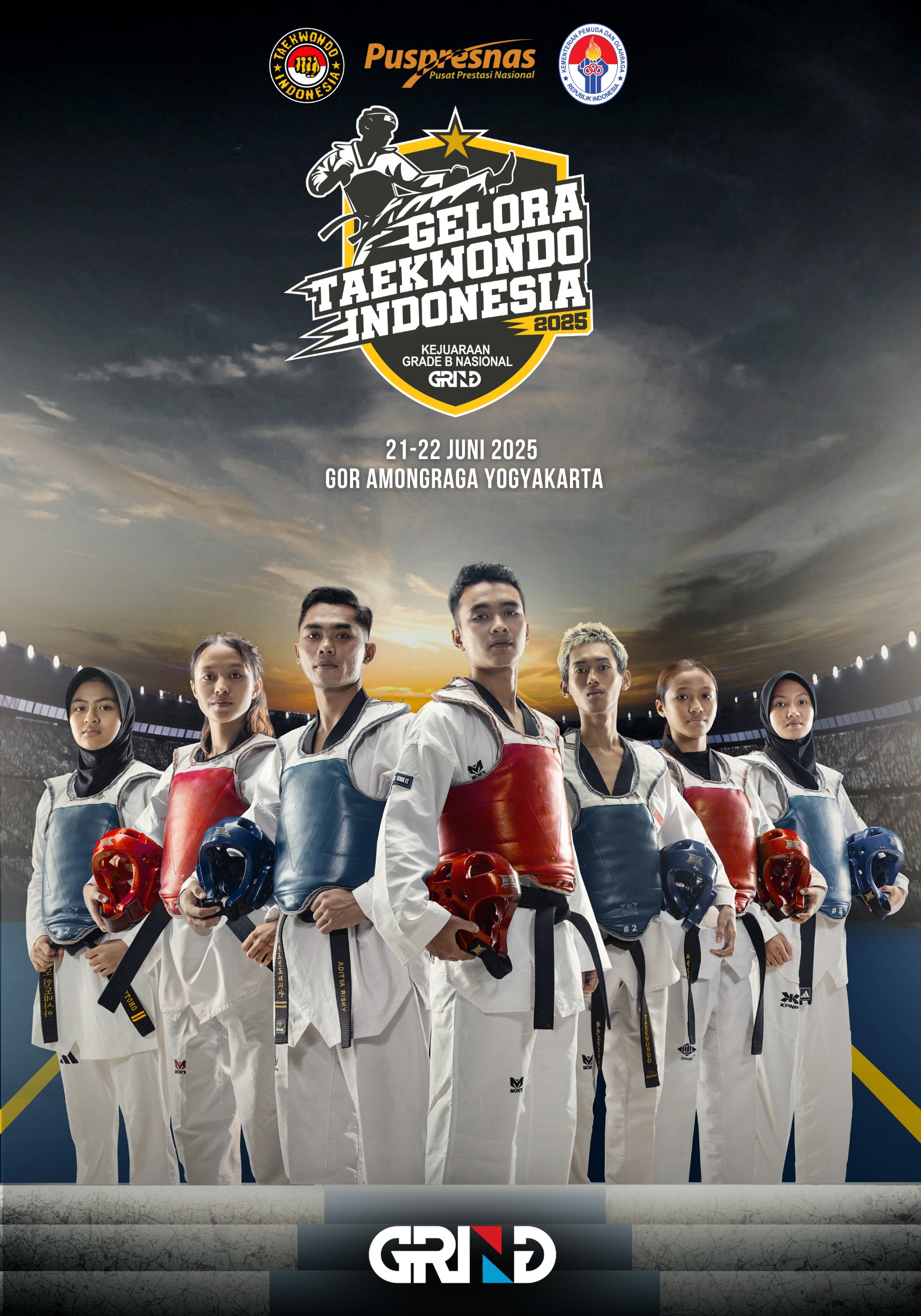 Panggung Juara Taekwondo Indonesia Taekwondo Indonesia Dojang perwiramuda